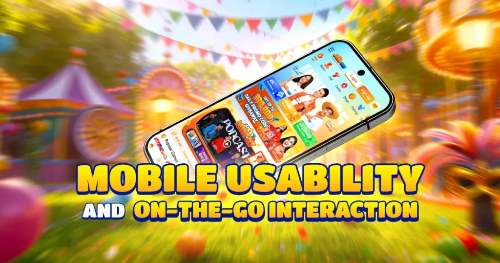 mobile usability and on-the-go interaction